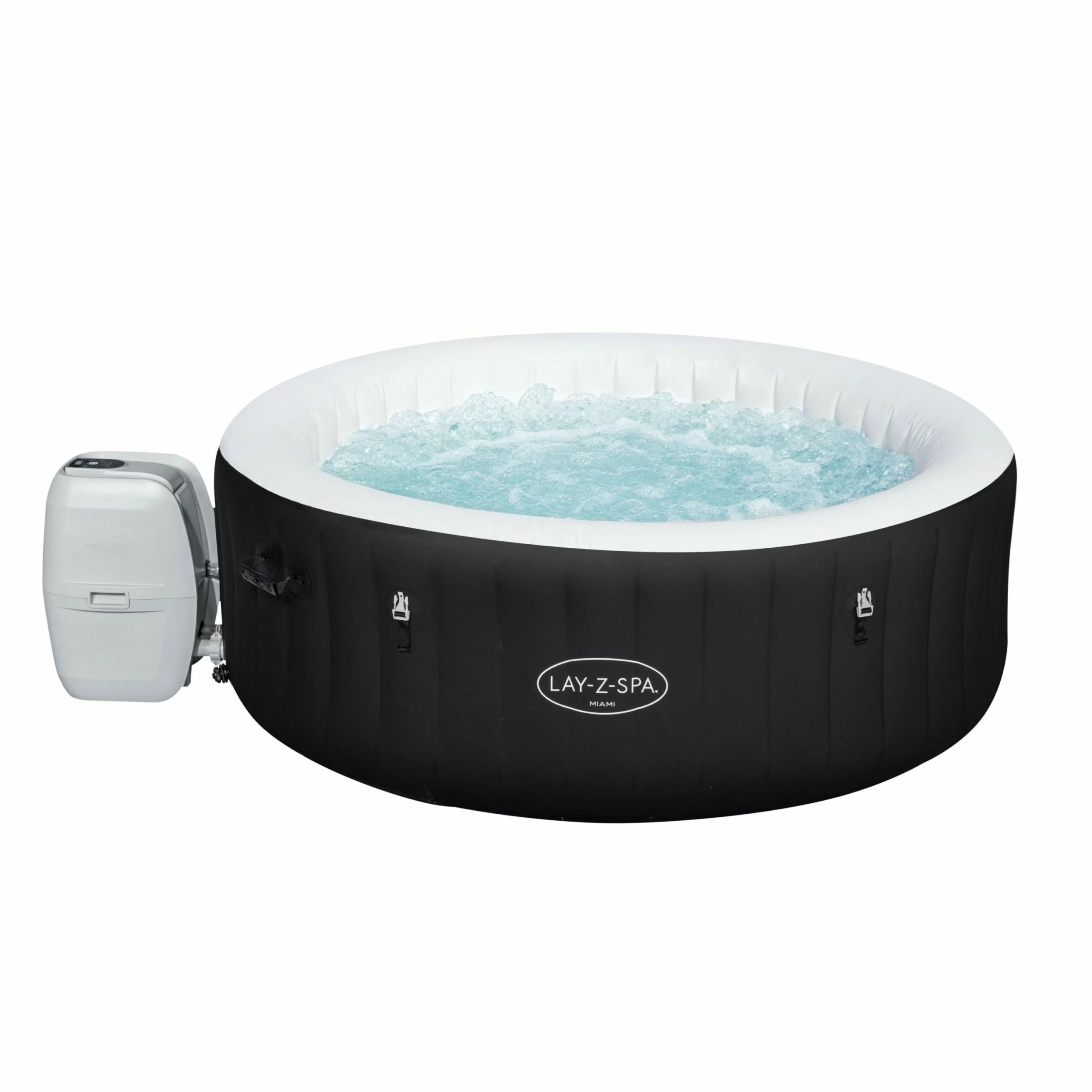 Lay-z Spa Lay-Z-Spa® AirJet Miami - 4 Person Inflatable Hot Tub 3 Lay-z Spa Lay-Z-Spa® AirJet Miami - 4 Person Inflatable Hot Tub