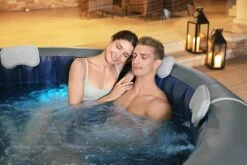 Lay-z Spa Lay-Z-Spa® HydroJet Pro Santorini - 7 Person Inflatable Hot Tub -Outdoor Living Hottubs Shop 05Life f2243d59 0334 471f 95c7 22cd9a153e5a