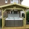 Jacuzzi® J235™ - 5-6 Person Hot Tub With Gazebo Package -Outdoor Living Hottubs Shop 6