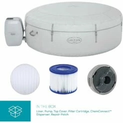 Lay-z Spa Lay-Z-Spa® AirJet Vegas - 6 Person Inflatable Hot Tub -Outdoor Living Hottubs Shop 60011 SPA 6 Supersize