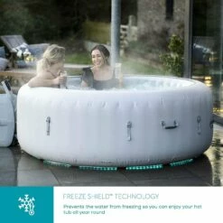 Lay-z Spa Lay-Z-Spa® AirJet Paris - 6 Person Inflatable Hot Tub 19 Lay-z Spa Lay-Z-Spa® AirJet Paris - 6 Person Inflatable Hot Tub -Outdoor Living Hottubs Shop 60013 SPA 4 Supersize
