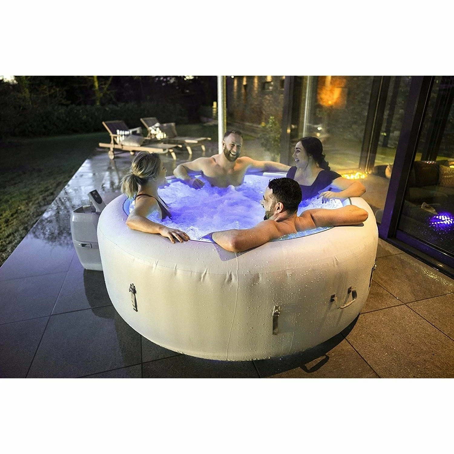 Lay-z Spa Lay-Z-Spa® AirJet Paris - 6 Person Inflatable Hot Tub 11 Lay-z Spa Lay-Z-Spa® AirJet Paris - 6 Person Inflatable Hot Tub - Image 9