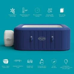 Lay-z Spa Lay-Z-Spa® AirJet Hawaii - 6 Person Inflatable Hot Tub -Outdoor Living Hottubs Shop 60021 SPA 3 Supersize