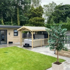 Apex Wooden Hot Tub Gazebo With Roof -Outdoor Living Hottubs Shop ApexGazebo 1 1d2b0164 ad44 4da5 97c8 2f953b6d3c4d