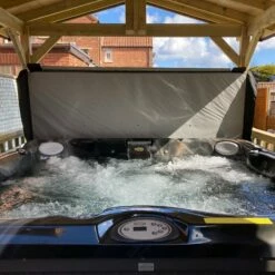 Apex Wooden Hot Tub Gazebo With Roof -Outdoor Living Hottubs Shop ApexGazebo 7