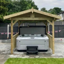 Apex Wooden Hot Tub Gazebo With Roof -Outdoor Living Hottubs Shop ApexGazebo 9 9c8600e8 00e4 4999 9dd4 98c544e33777