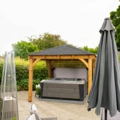 Outdoor Barcelona - 5 Person Hot Tub With 2 Loungers 32 Outdoor Barcelona - 5 Person Hot Tub With 2 Loungers -Outdoor Living Hottubs Shop BarcelonaHottub Odyssey 71