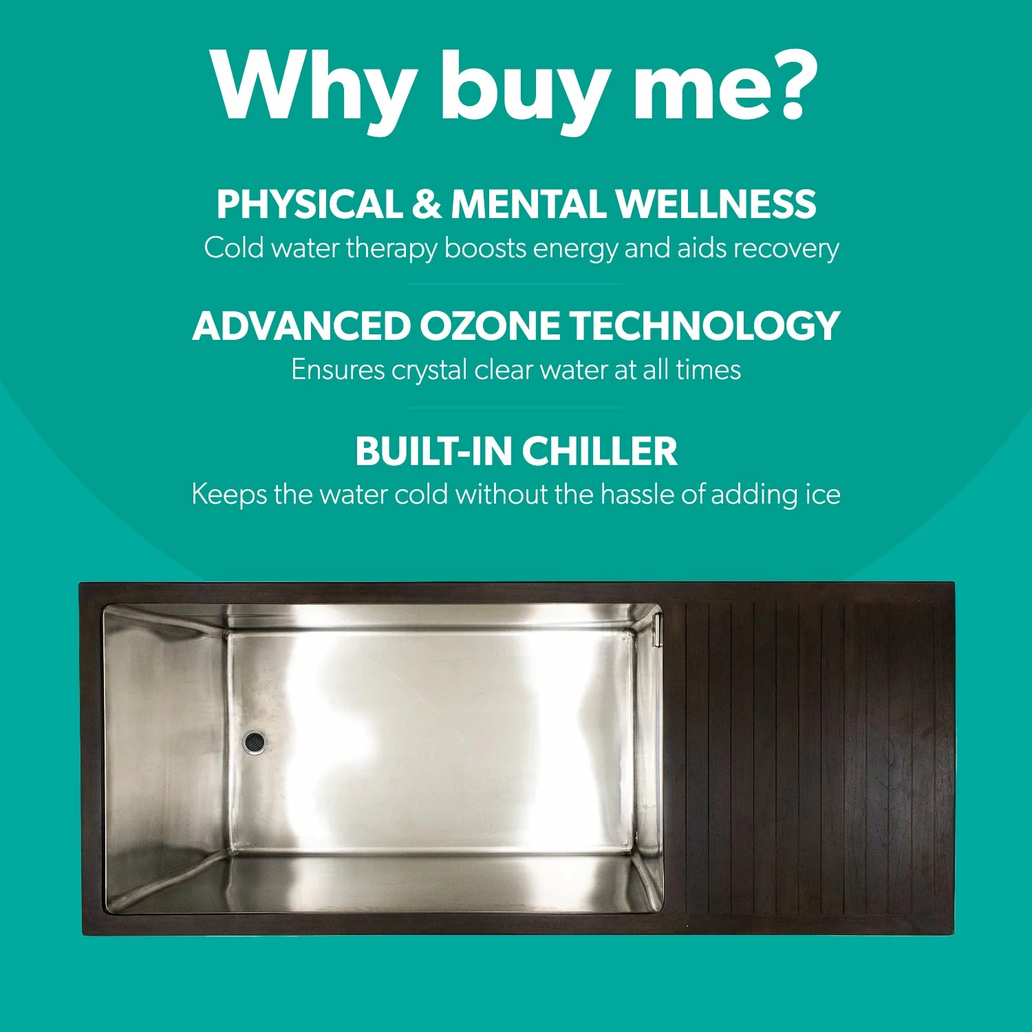 Superior Wellness Chill Tubs - Ice Bath 4 Superior Wellness Chill Tubs - Ice Bath - Image 2