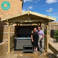 Apex Wooden Hot Tub Gazebo With Roof -Outdoor Living Hottubs Shop DoolerStamped1 2 aafef8cf fb2b 4831 bdaf 602f09e11a53