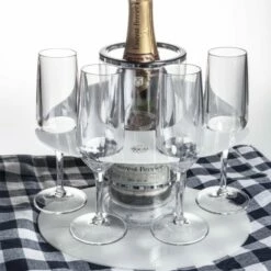 Hot Tub Party Grip 'O' Wine Cooler -Outdoor Living Hottubs Shop Grip o cooler with wine