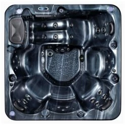 Outdoor Haze - 6 Person Hot Tub With 1 Lounger