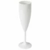 Hot Tub Safe White Champagne Glass -Outdoor Living Hottubs Shop Hottubsafeglassware White 1
