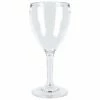 Hot Tub Safe Small Clear Wine Glass -Outdoor Living Hottubs Shop Hottubsafeglassware clear