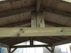 Apex Wooden Hot Tub Gazebo With Roof -Outdoor Living Hottubs Shop IMG 2694