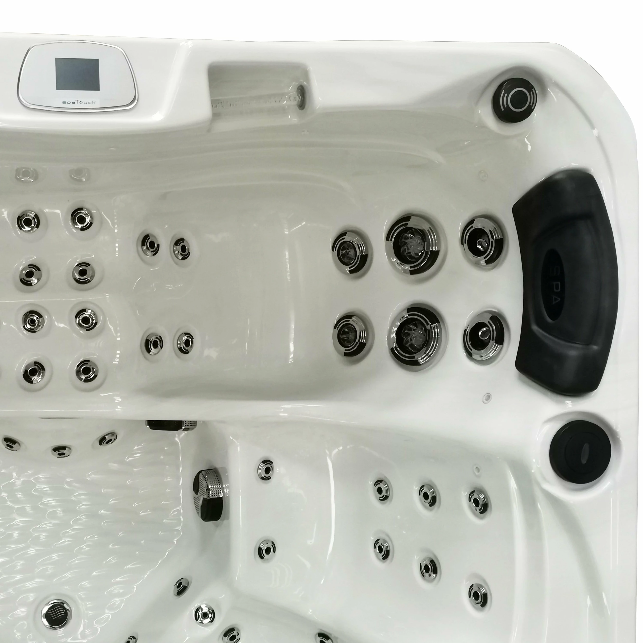 Outdoor Infinity - 6 Person Hot Tub With 1 Lounger 10 Outdoor Infinity - 6 Person Hot Tub With 1 Lounger - Image 8