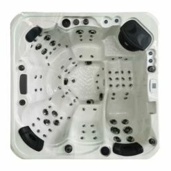 Outdoor Infinity - 6 Person Hot Tub With 1 Lounger