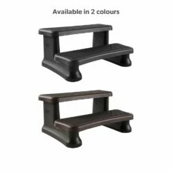 Smart Dual Riser Hot Tub Steps -Outdoor Living Hottubs Shop Infographic1