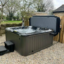Jacuzzi® J245™ / J245IP™ - 7 Person Hot Tub -Outdoor Living Hottubs Shop J245IPRobinsonInstallJacuzzi2square