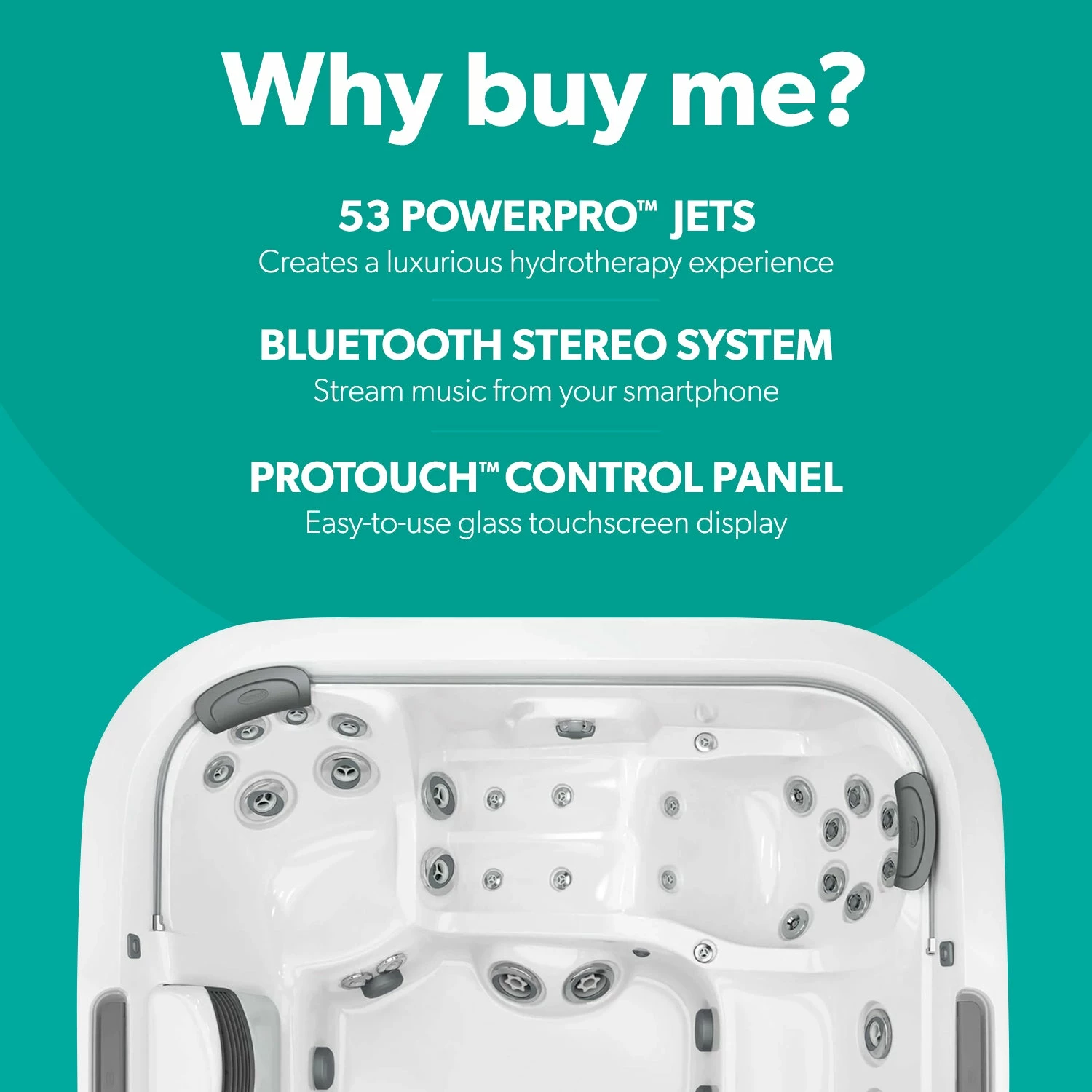 Jacuzzi® J575IP™ - 5-6 Person Hot Tub With 1 Lounger 4 Jacuzzi® J575IP™ - 5-6 Person Hot Tub With 1 Lounger - Image 2