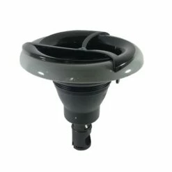 Arctic Spas® 5" Screw-In Single Pulse Jet In Tri-Face Black/Grey - Jet-114180.