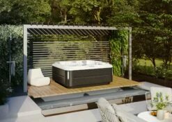 Jacuzzi® J355IP™ - 6 Person Hot Tub With 1 Lounger 24 Jacuzzi® J355IP™ - 6 Person Hot Tub With 1 Lounger -Outdoor Living Hottubs Shop JHT J355 Lifestyle SmokedEbony 2000x1429 f99b7350 6ef6 4ab0 b150 78d3b498d9db