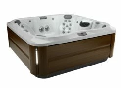 Jacuzzi® J385IP™ - 7 Person Hot Tub -Outdoor Living Hottubs Shop JHT J385 Platinum ModernHardwood Iso 2000x1460 b3629d81 59a1 4664 89a8 bc1eeefd693a