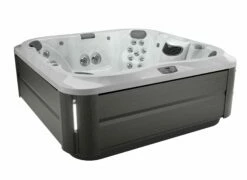 Jacuzzi® J385IP™ - 7 Person Hot Tub -Outdoor Living Hottubs Shop JHT J385 Platinum SmokedEbony Iso 2000x1460 1d846eae 7553 468b b29f faa351a866ad
