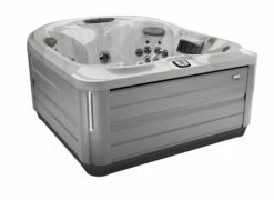 Jacuzzi® J445IP™ - 7 Person Hot Tub -Outdoor Living Hottubs Shop JHT J445 Platinum BrushedGray Iso 2000x1460 1d991557 caef 4711 9426 11921fcd8f6b
