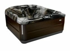 Jacuzzi® J485IP™ - 7 Person Hot Tub -Outdoor Living Hottubs Shop JHT J485 Midnight ModernHardwood Iso 2000x1460 9117a5c8 9e52 4f81 8343 e5ad804690ae
