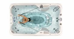 Jacuzzi® PowerPlay™ J-13™ - 13ft Swim Spa -Outdoor Living Hottubs Shop JSS PowerPlay J13 Platinum ModernHardwood Filled OHIso Excercise RowingKit WhiteBackground 3000x1582 95092529 07af 449e bc98 5d7a3f6f6f77