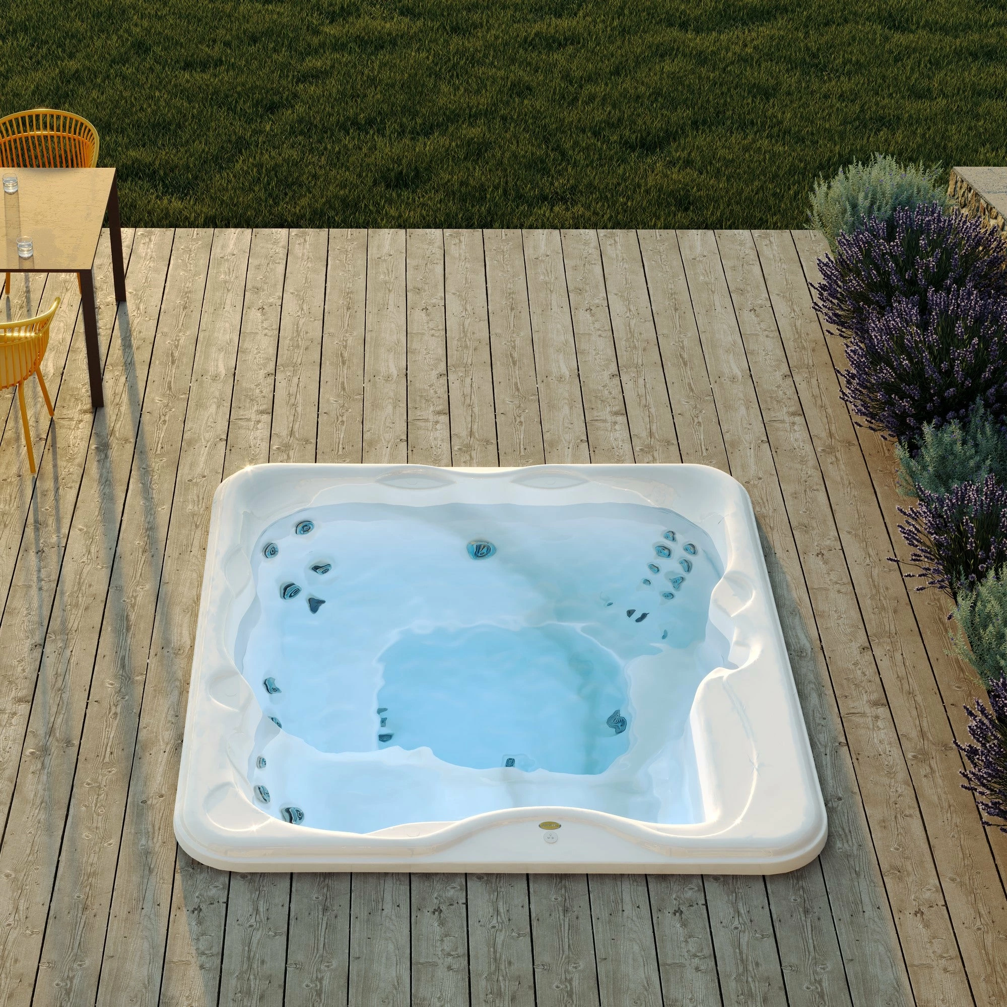 Jacuzzi® Lodge™ L - 5-6 Person Hot Tub With 1 Lounger 5 Jacuzzi® Lodge™ L - 5-6 Person Hot Tub With 1 Lounger - Image 3