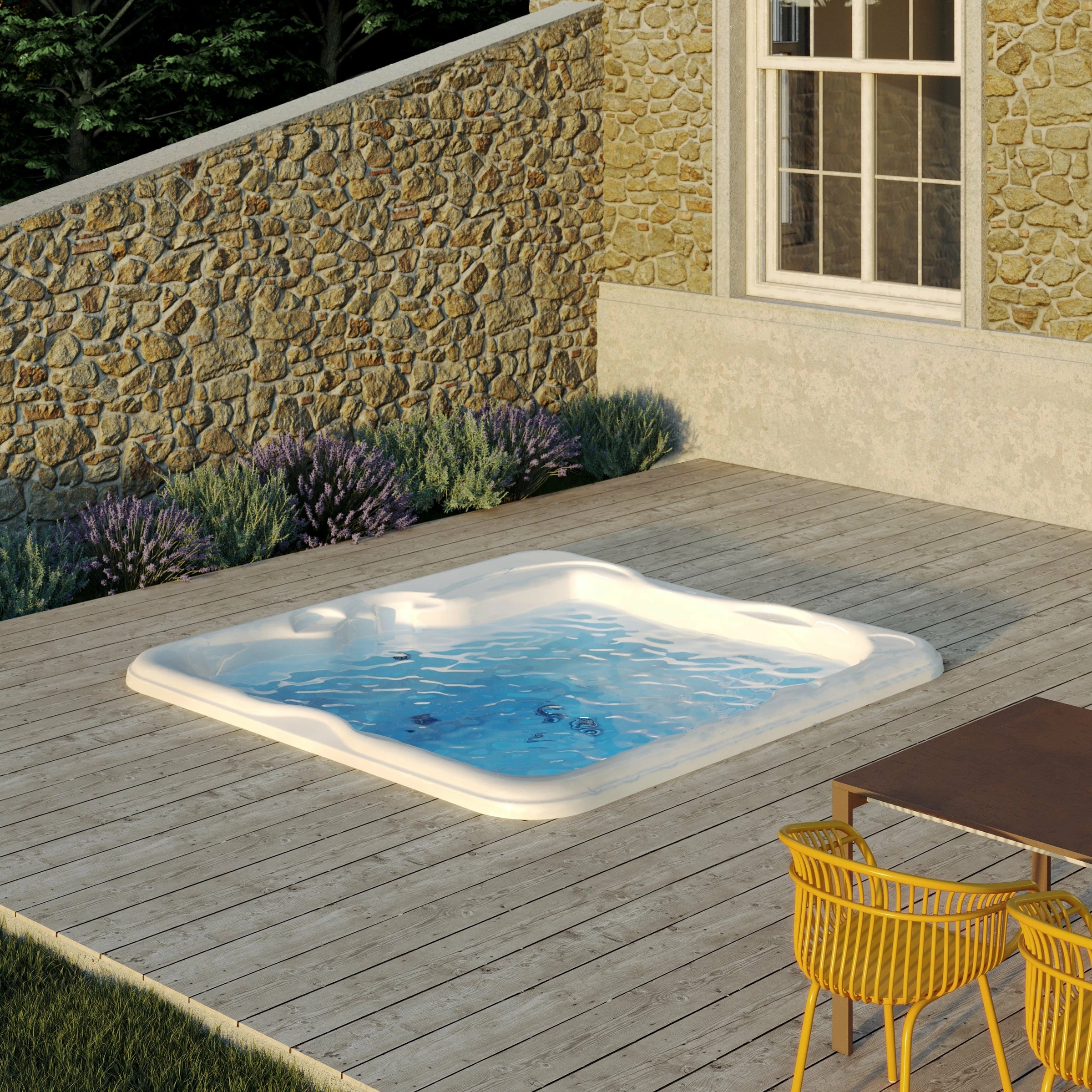 Jacuzzi® Lodge™ L - 5-6 Person Hot Tub With 1 Lounger 4 Jacuzzi® Lodge™ L - 5-6 Person Hot Tub With 1 Lounger - Image 2