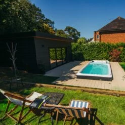 Jacuzzi® PowerPro™ J-19™ - 19ft Swim Spa -Outdoor Living Hottubs Shop Jacuzzi Powerpro J 19 SwimSpa square 3