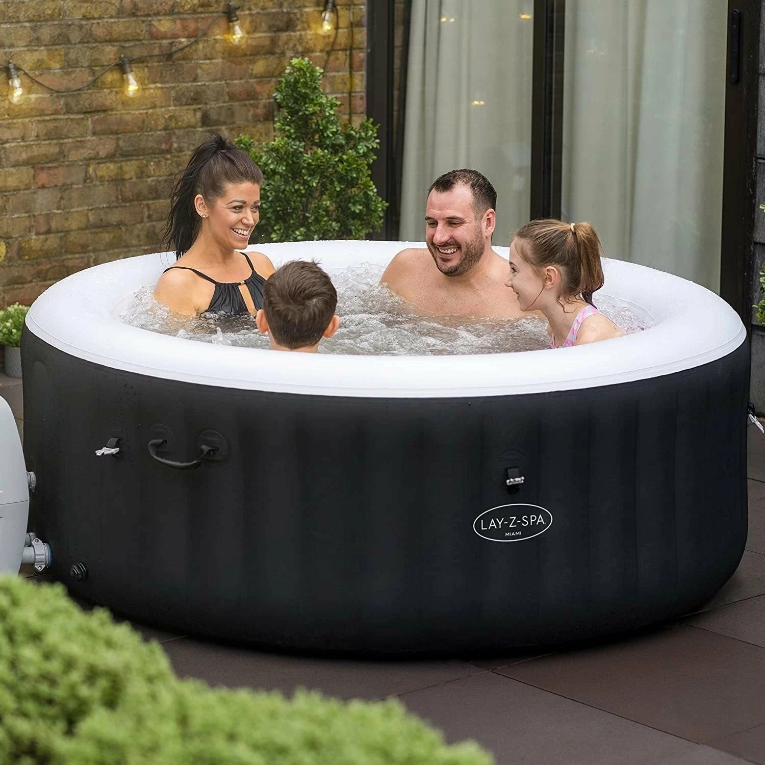 Lay-z Spa Lay-Z-Spa® AirJet Miami - 4 Person Inflatable Hot Tub 10 Lay-z Spa Lay-Z-Spa® AirJet Miami - 4 Person Inflatable Hot Tub - Image 8