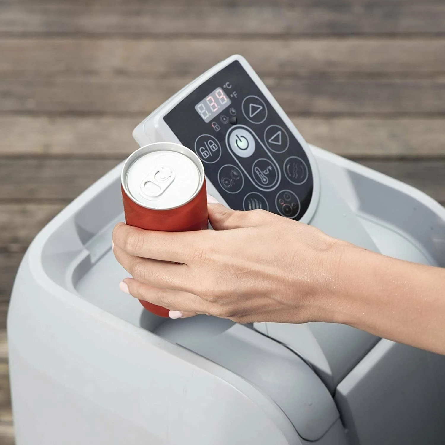 Lay-z Spa Lay-Z-Spa® AirJet Miami - 4 Person Inflatable Hot Tub 17 Lay-z Spa Lay-Z-Spa® AirJet Miami - 4 Person Inflatable Hot Tub - Image 15