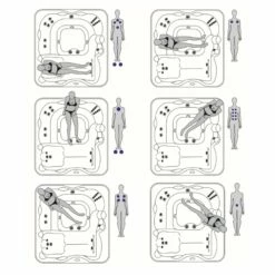 Jacuzzi® Lodge™ L - 5-6 Person Hot Tub With 1 Lounger 11 Jacuzzi® Lodge™ L - 5-6 Person Hot Tub With 1 Lounger -Outdoor Living Hottubs Shop Lodge L seating