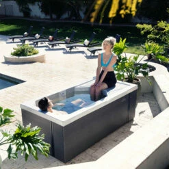 Master Spas® Michael Phelps Chilly GOAT™ Alpine - Ice Bath -Outdoor Living Hottubs Shop MichaelPhelpsChillyGOATIceBath 3