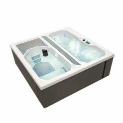 Master Spas® Michael Phelps Chilly GOAT™ Valaris - Dual Ice Bath And Hot Tub -Outdoor Living Hottubs Shop MichaelPhelpsChillyGOATIceBathandHotTub