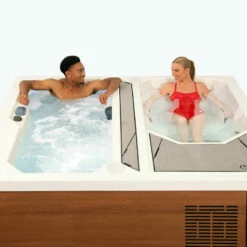 Master Spas® Michael Phelps Chilly GOAT™ Valaris - Dual Ice Bath And Hot Tub -Outdoor Living Hottubs Shop MichaelPhelpsChillyGOATIceBathandHotTub 10