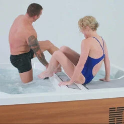 Master Spas® Michael Phelps Chilly GOAT™ Valaris - Dual Ice Bath And Hot Tub -Outdoor Living Hottubs Shop MichaelPhelpsChillyGOATIceBathandHotTub 5