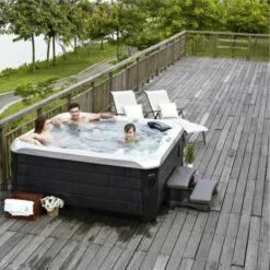 Outdoor Mist - 5 Person Hot Tub With 2 Loungers 41 Outdoor Mist - 5 Person Hot Tub With 2 Loungers -Outdoor Living Hottubs Shop Mist Lifestyle