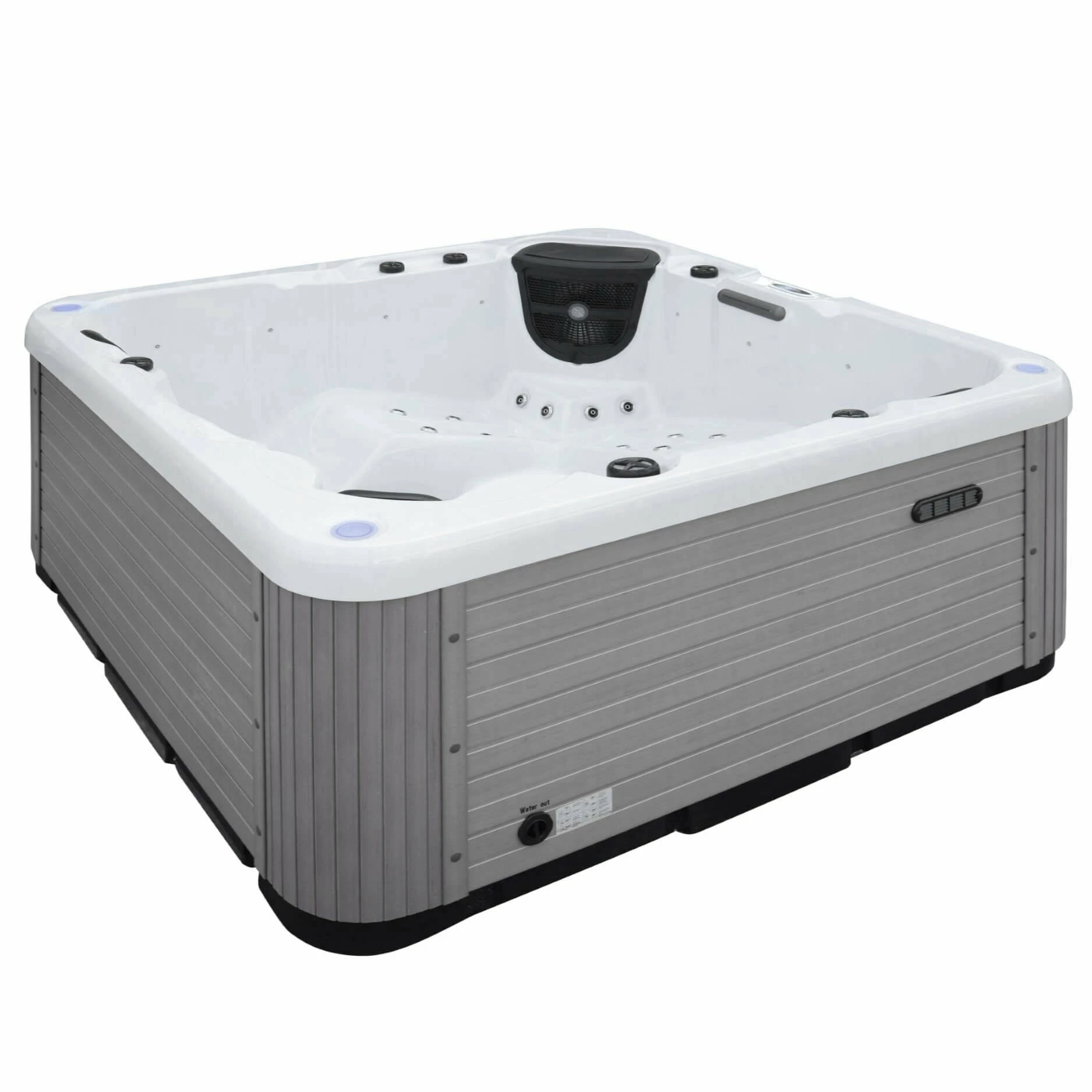 Outdoor Mist - 5 Person Hot Tub With 2 Loungers 5 Outdoor Mist - 5 Person Hot Tub With 2 Loungers - Image 3