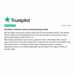 Aquark® Mr Silence 9kW Air Source Heat Pump For Hot Tub/Swim Spa/Pool 21 Aquark® Mr Silence 9kW Air Source Heat Pump For Hot Tub/Swim Spa/Pool -Outdoor Living Hottubs Shop MrSilenceAirSourceHeatPumpTrustpilotReview