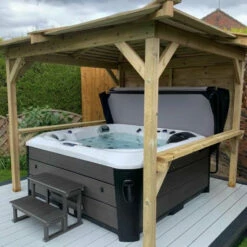 Outdoor Santorini - 5 Person Hot Tub With Gazebo Package 22 Outdoor Santorini - 5 Person Hot Tub With Gazebo Package -Outdoor Living Hottubs Shop OutdoorLookandBrentano f93089d9 4e13 4b26 8044 3d3446389baf