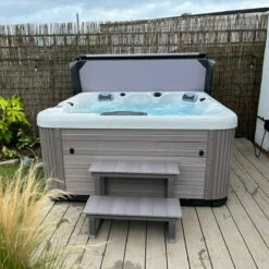 Outdoor Sun - 5 Person Hot Tub With 1 Lounger 32 Outdoor Sun - 5 Person Hot Tub With 1 Lounger -Outdoor Living Hottubs Shop OutdoorSunPLATGREY Customer BankSquare