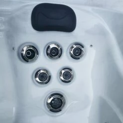 Outdoor Santorini - 5 Person Hot Tub With 1 Lounger -Outdoor Living Hottubs Shop Santoriniheadcloseup4 74a2eb64 5dc5 4b66 9979 02693f3b6c85 1