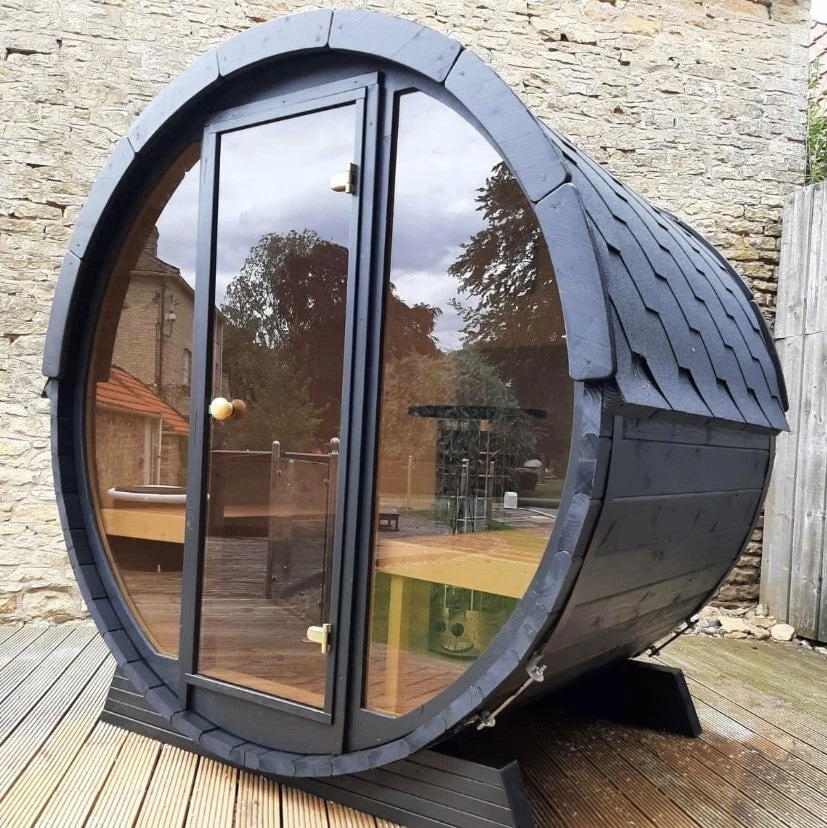 Outdoor Terrace 160 - 2 To 4 Person Barrel Sauna 19 Outdoor Terrace 160 - 2 To 4 Person Barrel Sauna - Image 17