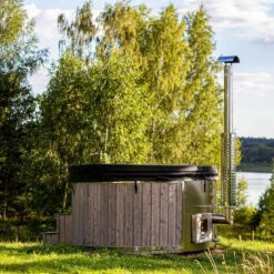 Outdoor Elite - 4 To 6 Person Wood Fired Hot Tub -Outdoor Living Hottubs Shop WoodFireHotTub 18