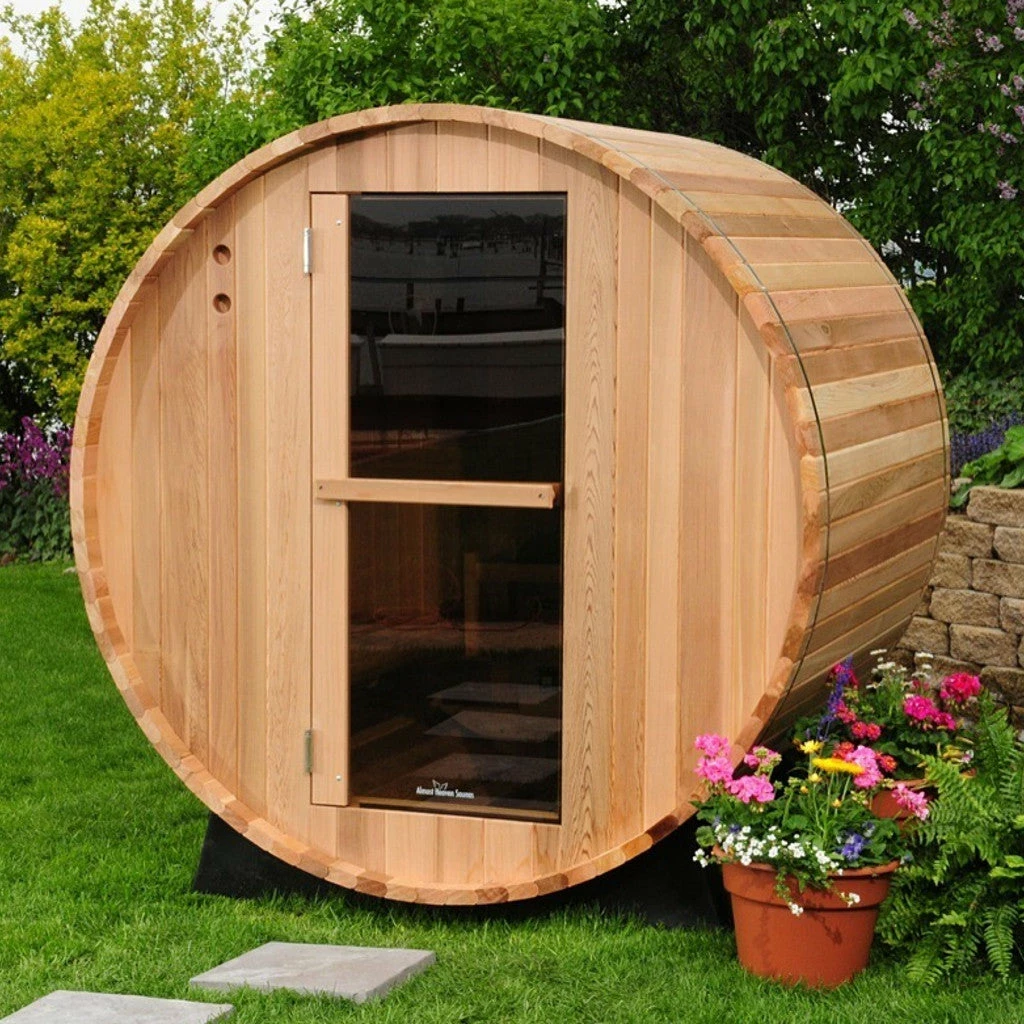 Deluxe 185 - 4 To 5 Person Indoor/Outdoor Barrel Sauna 5 Deluxe 185 - 4 To 5 Person Indoor/Outdoor Barrel Sauna - Image 3