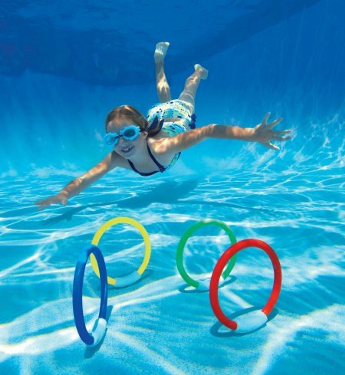 Intex Underwater Fun Dive Rings For Swimming Pools 4 Intex Underwater Fun Dive Rings For Swimming Pools - Image 2